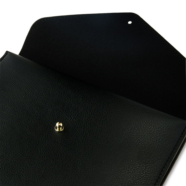 Pen+Gear Black Perforated Simulated Leather Journal, 192 Pages photo 4