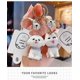 thumbnail image 4 of Men Women Super Cute Kawaii Creative Simulation Mini Dog Puppy Keychain Keyrings, Lightweight Kawaii Dog Pet Car Key Chain Key Ring Bag Pendant Key Ho, 4 of 4