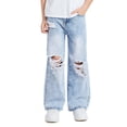 thumbnail image 2 of JUMEYU Boys' Jeans Boy's Skinny Fit Fashion Washed Denim Jeans Pants Size 11-13 (Blue,11-13 Years), 2 of 5