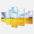 thumbnail image 2 of Beautiful Field Panorama - Landscape Canvas Art Print, 2 of 3