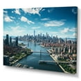 thumbnail image 2 of Designart "Nyc Usa Cityscape Of wall decor I" Cityscapes Canvas Wall Art, 2 of 5