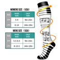 thumbnail image 6 of 4 Pairs Copper Compression Socks for Women & Men Circulation 15-20 mmhg - Better Blood Flow, Swelling, Best Support for Medical, Running, Nursing, 6 of 7