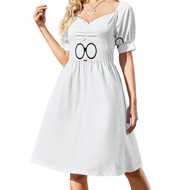 Vestido de manga corta Iris Apfel, vestidos de fiesta para mujer, vestidos para mujer, vestidos de verano para mujer
