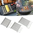thumbnail image 2 of Utoimkio Hot Dog Roller for BBQ Grill,Evenly Cook Sausage Roller Rack Stainless Steel Corn Grill with Detachable Handle for Outdoor Cooking and Barbecue Accessories, 2 of 5