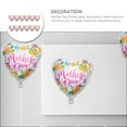 thumbnail image 4 of 12 Pcs Mother's Day Balloons Heart Wedding Decorations Giant Decorate Large Mothers Party, 4 of 6