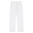 thumbnail image 5 of Boy Uniform Pants Straight Pants with Pockets Pull On Chino Pants Stretch Pants White School Pants for Boys Back to School Outfits for Boys Teen Boys Clothes 11-12 Years, 5 of 6