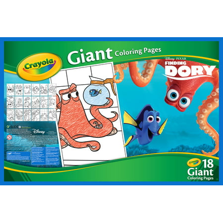 Crayola Giant Coloring Pages, Dory - Walmart.com