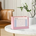 ZToonmas Two In One Pen Holders With 2025 Desk Calendar Multifunctional