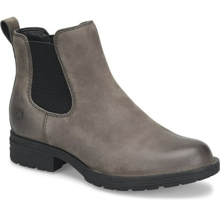 

Born Women s Cove Chelsea Boot Charcoal Grey Full Grain Leather - BR0030722 GREY (CHARCOAL GREY) F/G