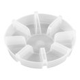thumbnail image 1 of Raised Ridge Saucer for Planter 5 Inch 6 Inch 7 Inch Round Flower Pot Water Catcher Heavy Duty Drip Tray for Indoor Outdoor Use, 1 of 8