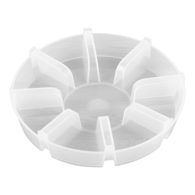 Raised Ridge Saucer for Planter 5 Inch 6 Inch 7 Inch Round Flower Pot Water Catcher Heavy Duty Drip Tray for Indoor Outdoor Use