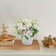 thumbnail image 4 of Flores Artificiales para la Decoración Decoración de Plantas Verdes Simuladas, Plantas en Macetas Pequeñas, Flores de Plástico, Flores Artificiales, Arreglo Floral Simulado, Bonsai, 4 of 6