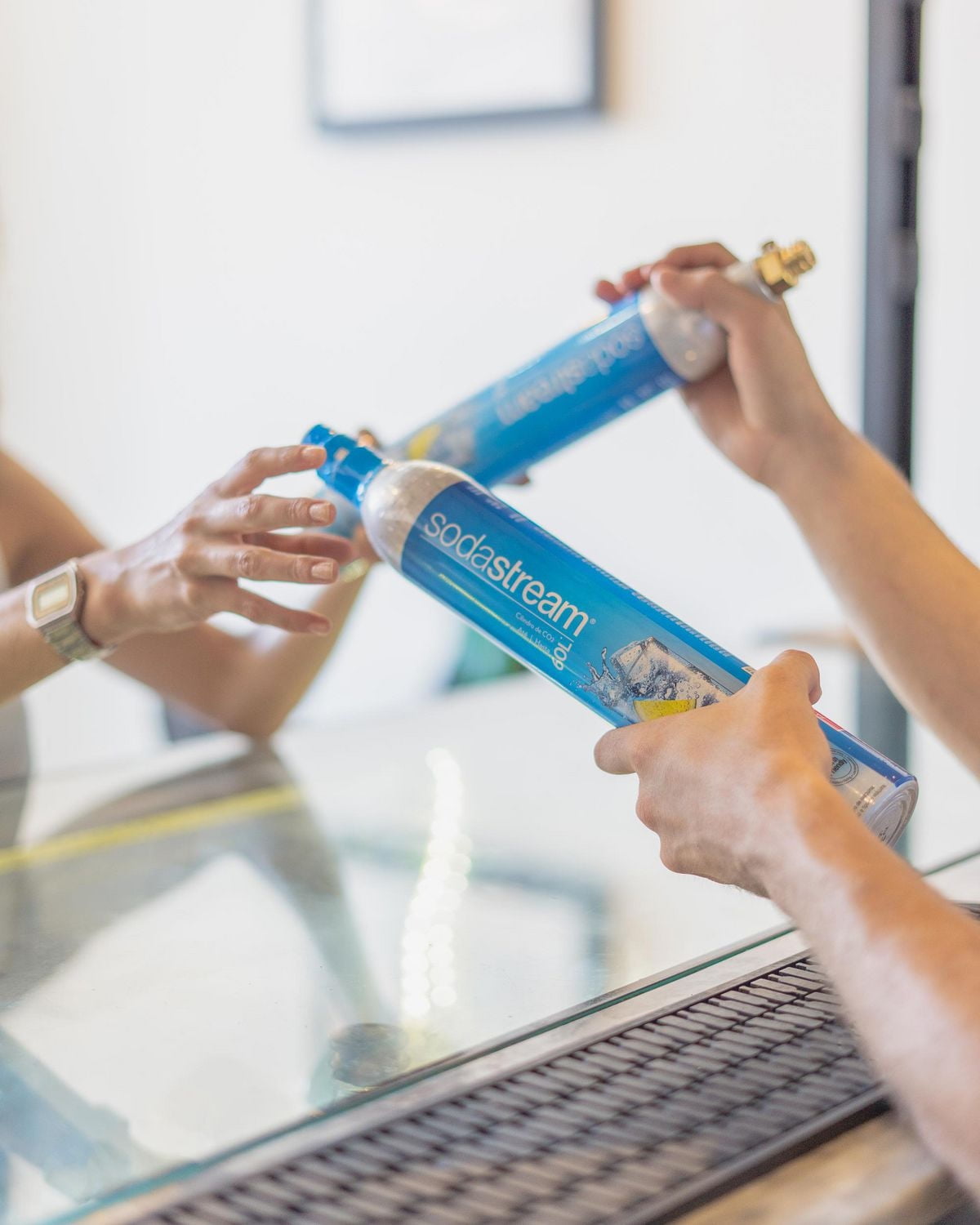 CO2 cylindre de réserve