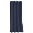 thumbnail image 2 of HomeLife 2PCS Semi Blackout Curtains Outdoor Waterproof Curtain, Smooth Fabric Window Curtains for Living Room Bedroom Sunblind Window Screen Door Curtains, 2 of 6