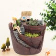 thumbnail image 6 of Gyouwnl Succulent Planter Innovative Flower Pots Microlandschaft Fairy-tale World Succulent Plant House for Home Office Decoration, 6 of 7