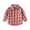 Red, variant on EnJoCho Child Birthday Blouse Toddler Boys Long Sleeve Fashion Plaid Shirt Tops Coat Outwear For Boys Clothing 1 to 6 Years