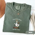 thumbnail image 5 of Funny Christian Goose Shirt - “On The Loose” Roller Skating Duck Tee, Cute Religious Graphic Tee for Women Men, 5 of 7
