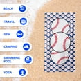 thumbnail image 5 of Clearance！Guanhe Microfiber Tennis Print Beach Towel, Gifts for Kids Large Beach Towel Quick Fast Dry Absorbent Lightweight Sand Free Bath Towels 27.6x55Inches, 5 of 9