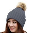 thumbnail image 3 of SHTXOZHI Knitted Beanie for Women Men Warm Winter Hat Unisex Outdoor Solid Color Snow Caps, 3 of 5