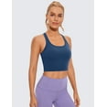thumbnail image 2 of CRZ YOGA Butterluxe Women’s Yoga Tank Top Scoop Neck Racerback with Built-in Bra, 2 of 3