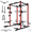RDE, variant on Eonfit E3 Smith Machine with 3D Rotating Arm for Home Gym Equipment, Multi-Function Power Cage Squat Rack with Cable Crossover LAT Pulldown Pulley System All in One (E3 BLK PRO)