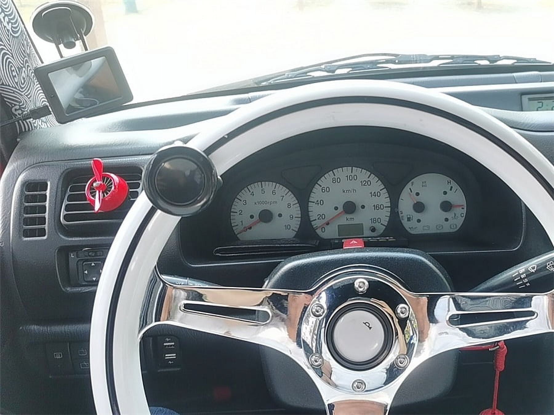 Universal For 12V Vehicle Car Refit Steering Wheel Horn Button With Receiver Box