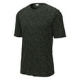 thumbnail image 5 of Short Sleeve Moisture Wicking Digital Camo Tee Black X-Small, 5 of 8
