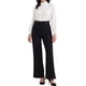 thumbnail image 2 of Camisas de botón con volantes para mujeres INSPIRE CHIC, blusa elegante de manga larga casual, tops de trabajo de oficina M blanca, 2 of 6