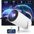 thumbnail image 1 of Projecteur Android Portable Supporte Bluetooth 245G 18 Go HDMI Mise au Point Automatique Cinéma Maison Projecteur Vidéo, 1 of 5
