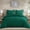 Dark Green, variant on RUIKASI 7 Pieces Queen Comforter Set with Sheets, Black Bed in a Bag Queen with Comforter and All Season Sheets, Pillowcases & Shams
