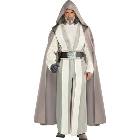 Star Wars 8: The Last Jedi Luke Skywalker Costume for Adults, Standard