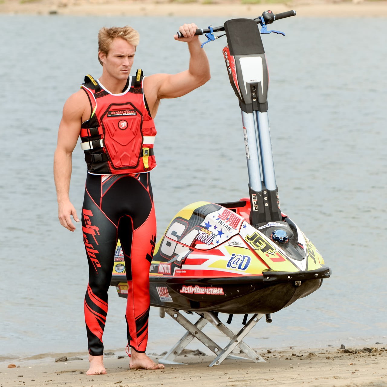 のイタミな Jet Ski Racing Back Protection | Spinal Impact Absorbing Water ...