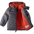 thumbnail image 3 of London Fog Boys 4-7 Active Puffer Jacket Winter Coat with Fleece Hat, 3 of 5