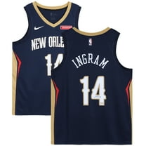 Men's New Orleans Pelicans Anthony Davis adidas Navy Christmas Day Swingman  Jersey