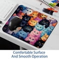 thumbnail image 6 of Cat Square Desk Mat Gaming Mouse Pad, 8.3x9.8 Inch Non-Slip Rubber Bottom Printed Design - Suitable for Office and Gaming, 6 of 6