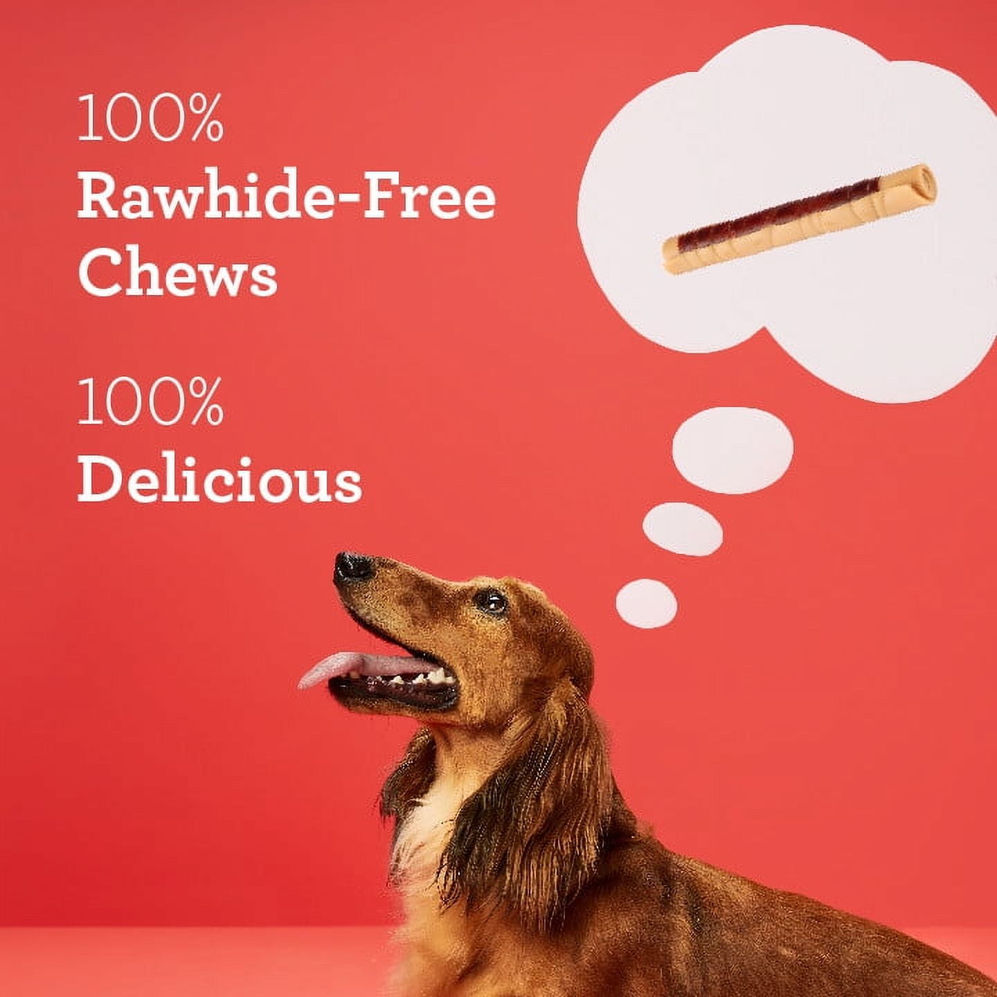 DreamBone DreamSticks Made with Real Chicken, Rawhide-Free Chews for Dogs, 15 Count
