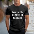 thumbnail image 5 of Razzly Men T Shirts Funny Print Graphic Tee Comfortable Short Sleeve Casual Summer Top for Daily Wear Outdoor Activities(Black,XL), 5 of 6