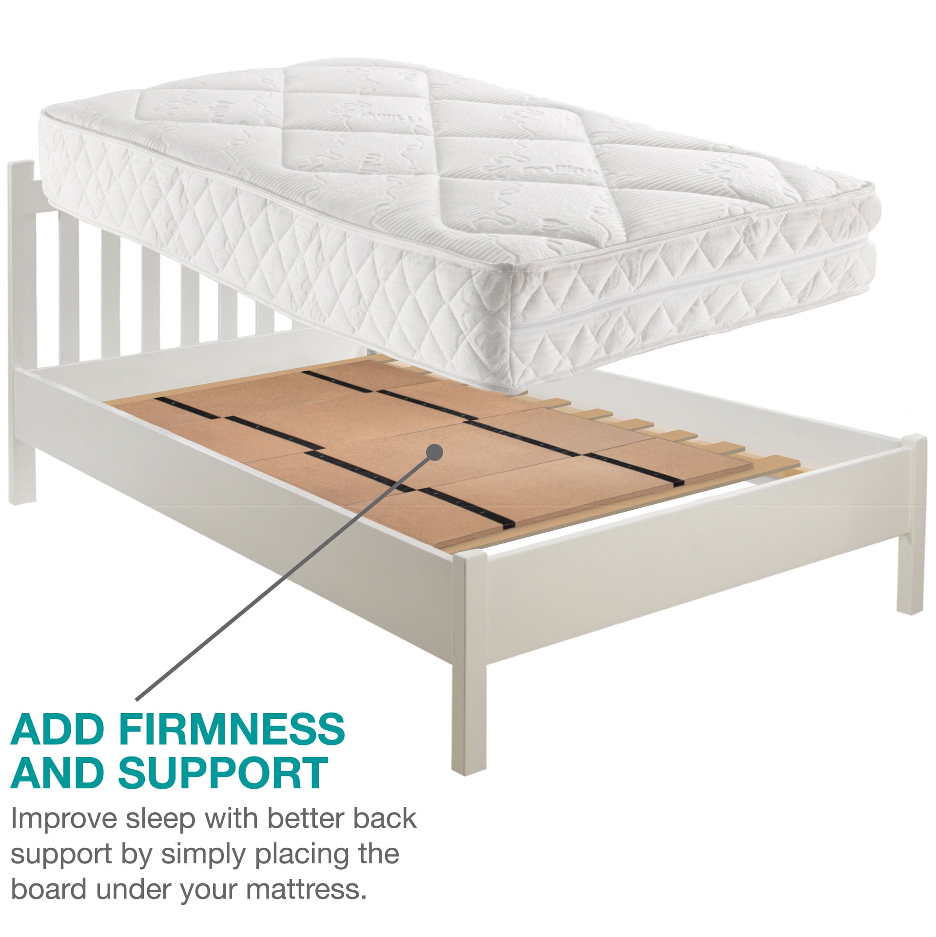 Dmi Folding Bunkie Bed Board For Mattress Support Twin Size