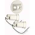 thumbnail image 2 of Bell Outdoor 5625-6 Wht 4" Rndcvr/Lmphld, 2 of 2