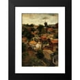 thumbnail image 2 of Lazar Meyer 18x24 Black Modern Framed Museum Art Print Titled - The Maquis of Montmartre Seen from Rue Caulaincourt (1903), 2 of 5