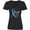 AB-Black, variant on Inktastic Faith over Fear Hydrocephalus Awareness with Blue Ribbon Women's V-Neck T-Shirt