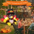 thumbnail image 4 of GOOSH Thanksgiving Inflatables 5.4 FT Long Inflatable Turkey, Blow up Turkey Inflatable with Built-in LED Lights, Outdoor Thanksgiving Decorations Turkey Blow up for Holiday Party Indoor Outdoor, 4 of 7