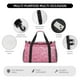 thumbnail image 4 of Fotbe Pink Glitter Bolsa de Viaje con Estampado, Bolsa de Fin de Semana para Mujer con Compartimento para Zapatos, Bolsa de Gimnasio con Bolsillo Húmedo, 4 of 7