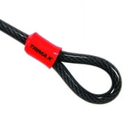Trimax Trimaflex Dual Loop Multi-Use Cable 8 L X 15Mm TDL815, Card Packaging,Steel