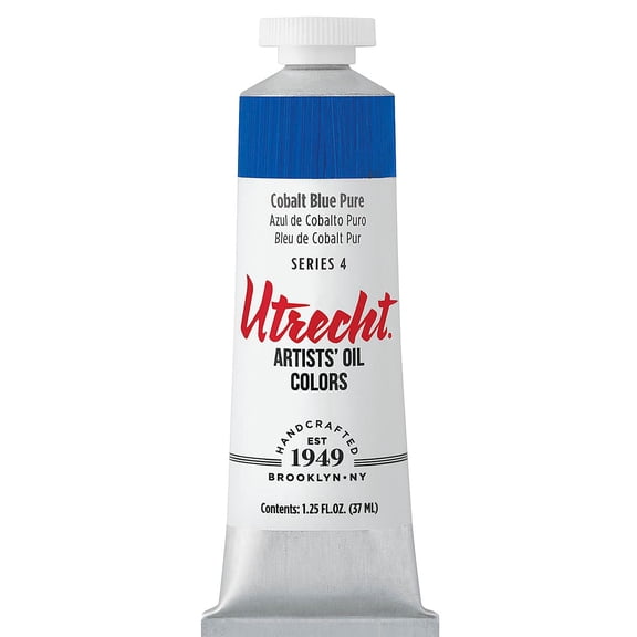 Utrecht Artists' Oil Paint - Cobalt Blue, 37 ml tube