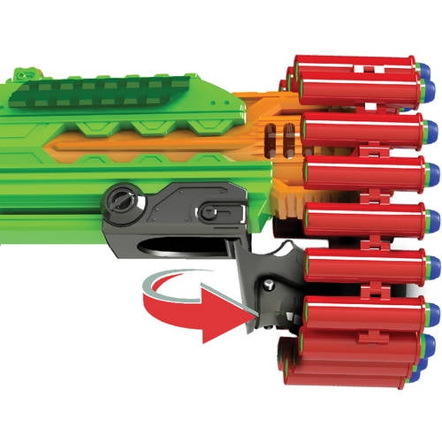 Pump Action Powerbolt Belt Blaster Gun, 36 nerf compatible darts + 2