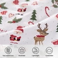 thumbnail image 5 of Gogreen Christmas Queen Sheet Set 4-Piece, Microfiber Bed Sheets Deep Pocket, Soft Breathable Wrinkle Resistant Holiday Bedding(Christmas Deer), 5 of 6