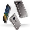 thumbnail image 7 of Poetic Affinity Slim Fit Dual Material Protective Bumper Case for Moto G5 (2017) Clear, 7 of 7