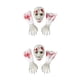 thumbnail image 3 of Suministros para fiestas de Halloween Wosthever accesorios de calavera realistas 2Conjunto, 3 of 6