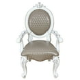 thumbnail image 6 of 2 Taupe And Bone White Arm Chair Collection - Stylish & Seating Options 2 Chairs In, 6 of 6